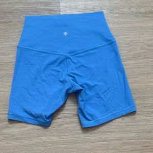 lululemon Align Shorts Pool Party - 4 - 6” inseam